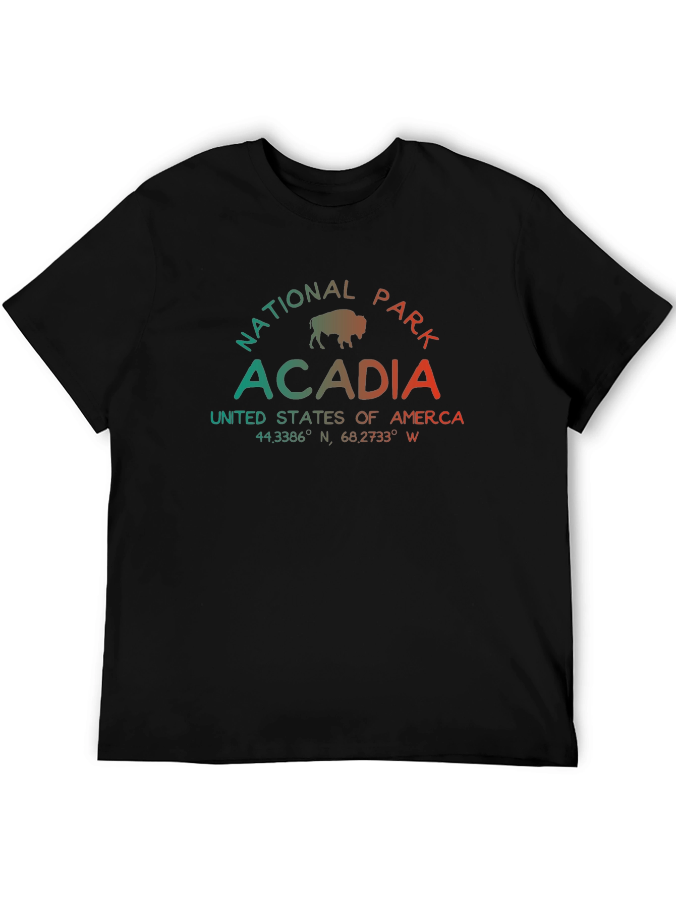 Acadia National Park Graphic T-Shirt