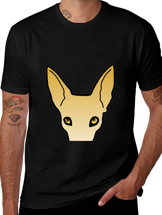 Cool Cat Graphic Tee - Trendy Animal Print Shirt