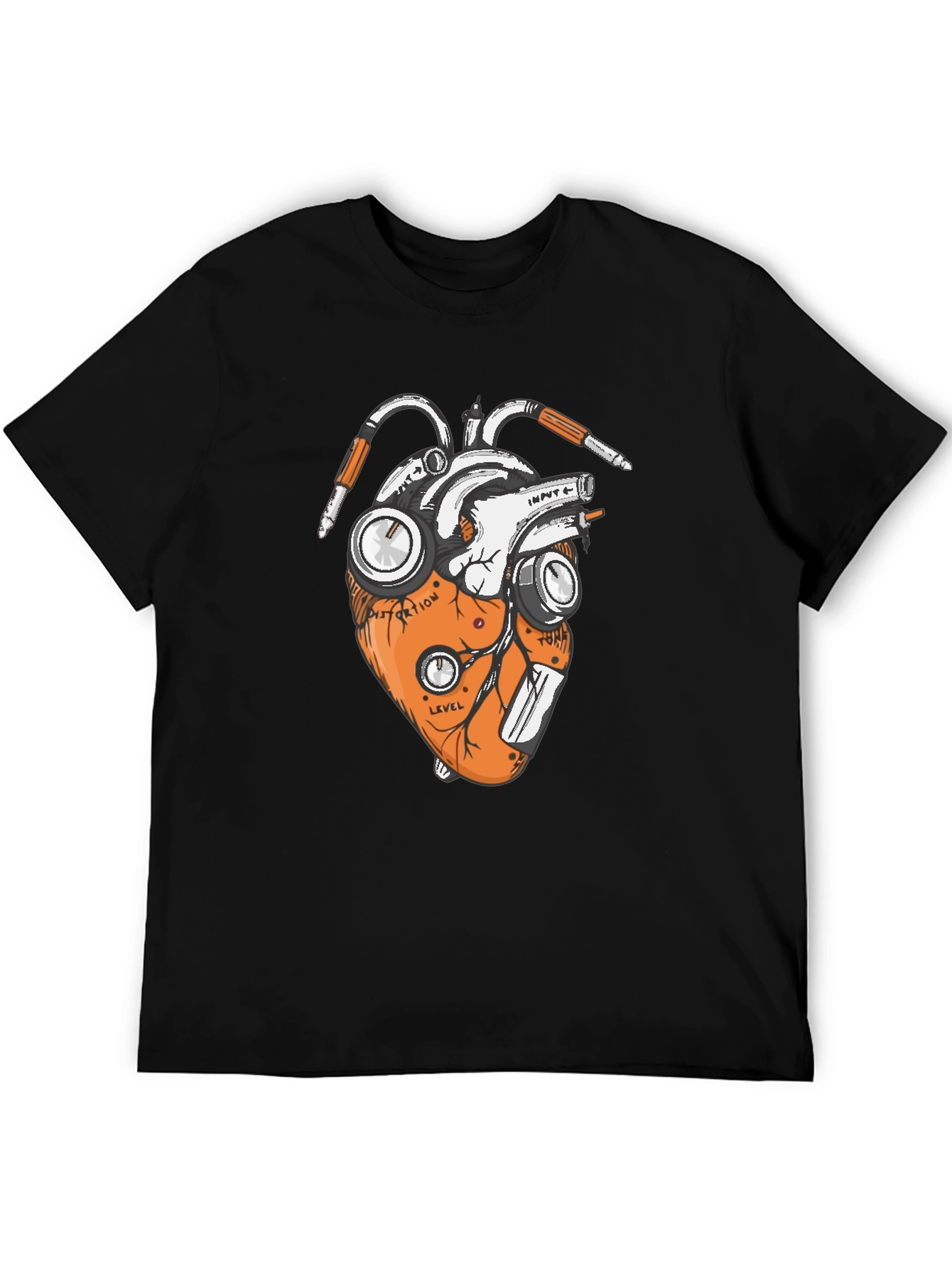Anatomical Heart Guitar Pedal T-Shirt