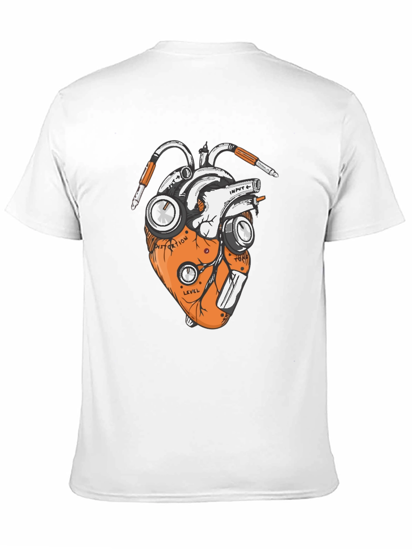 Anatomical Heart Guitar Pedal T-Shirt