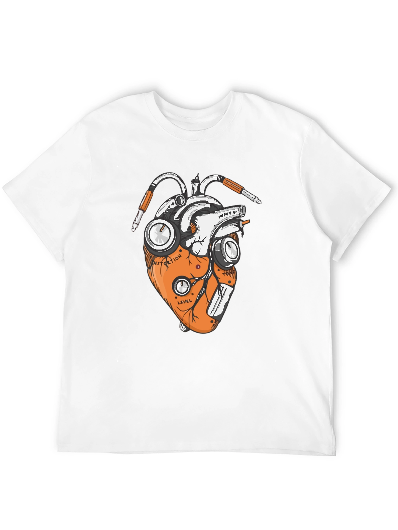 Anatomical Heart Guitar Pedal T-Shirt