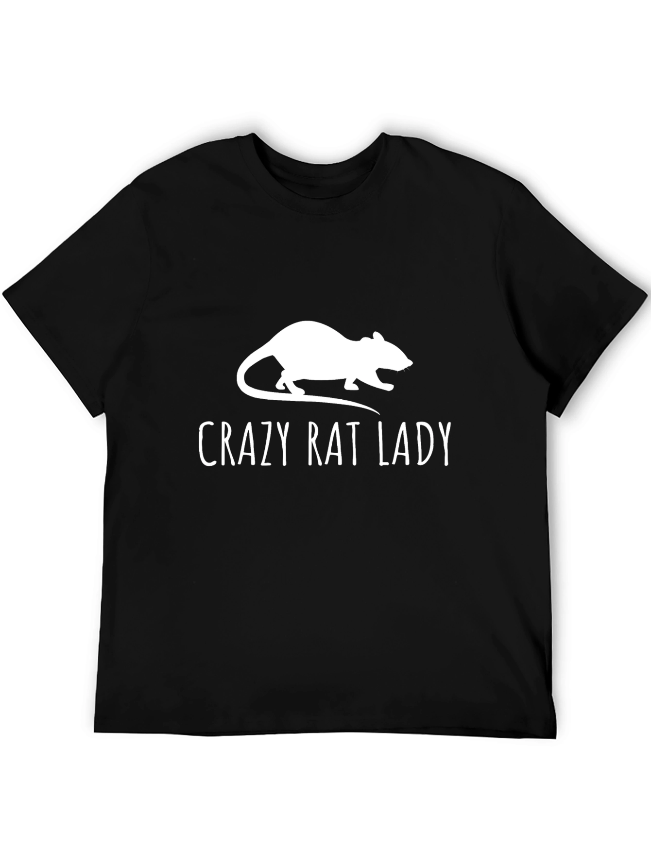 Crazy Rat Lady T-Shirt - Funny Pet Owner Tee