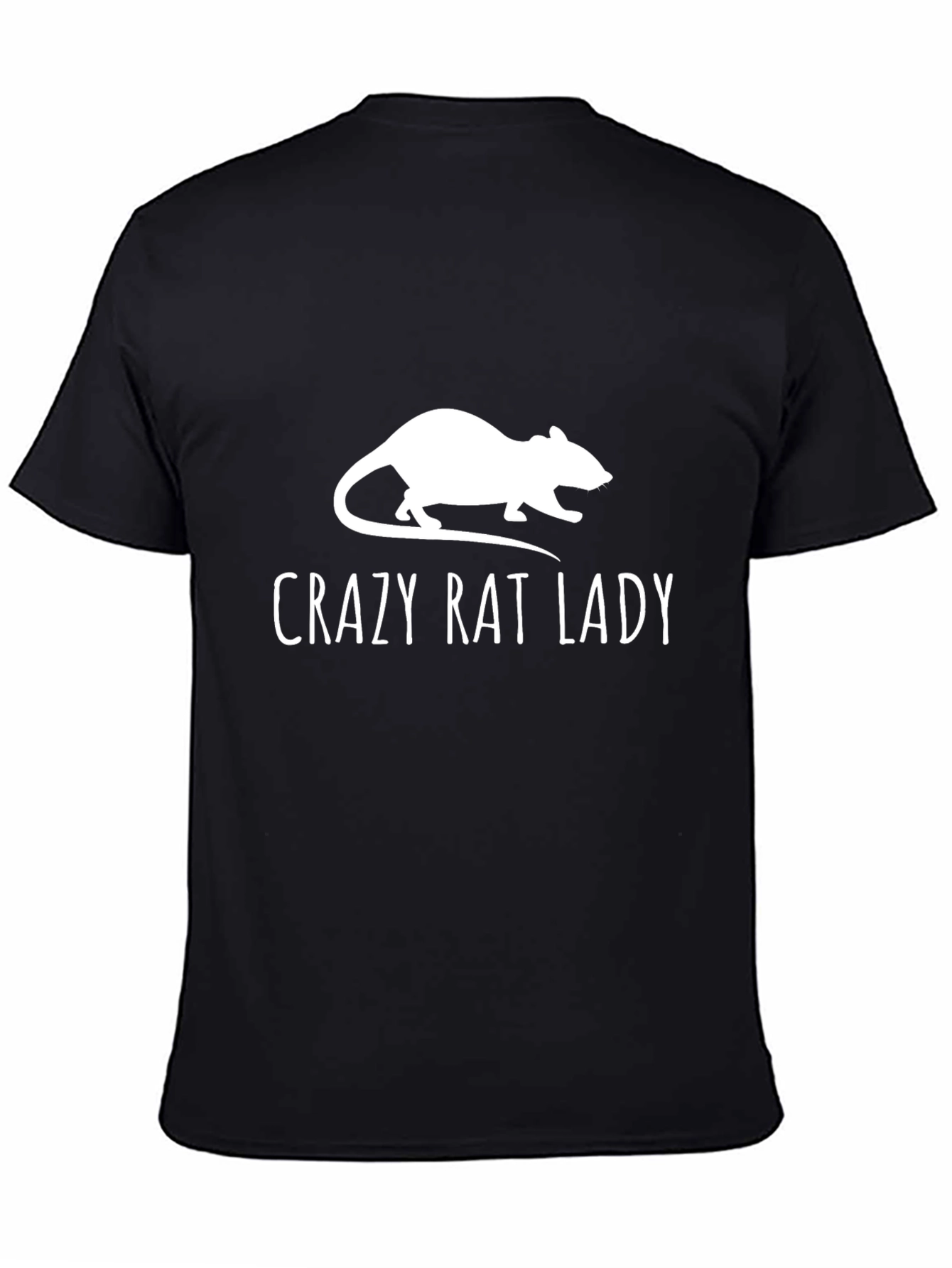 Crazy Rat Lady T-Shirt - Funny Pet Owner Tee