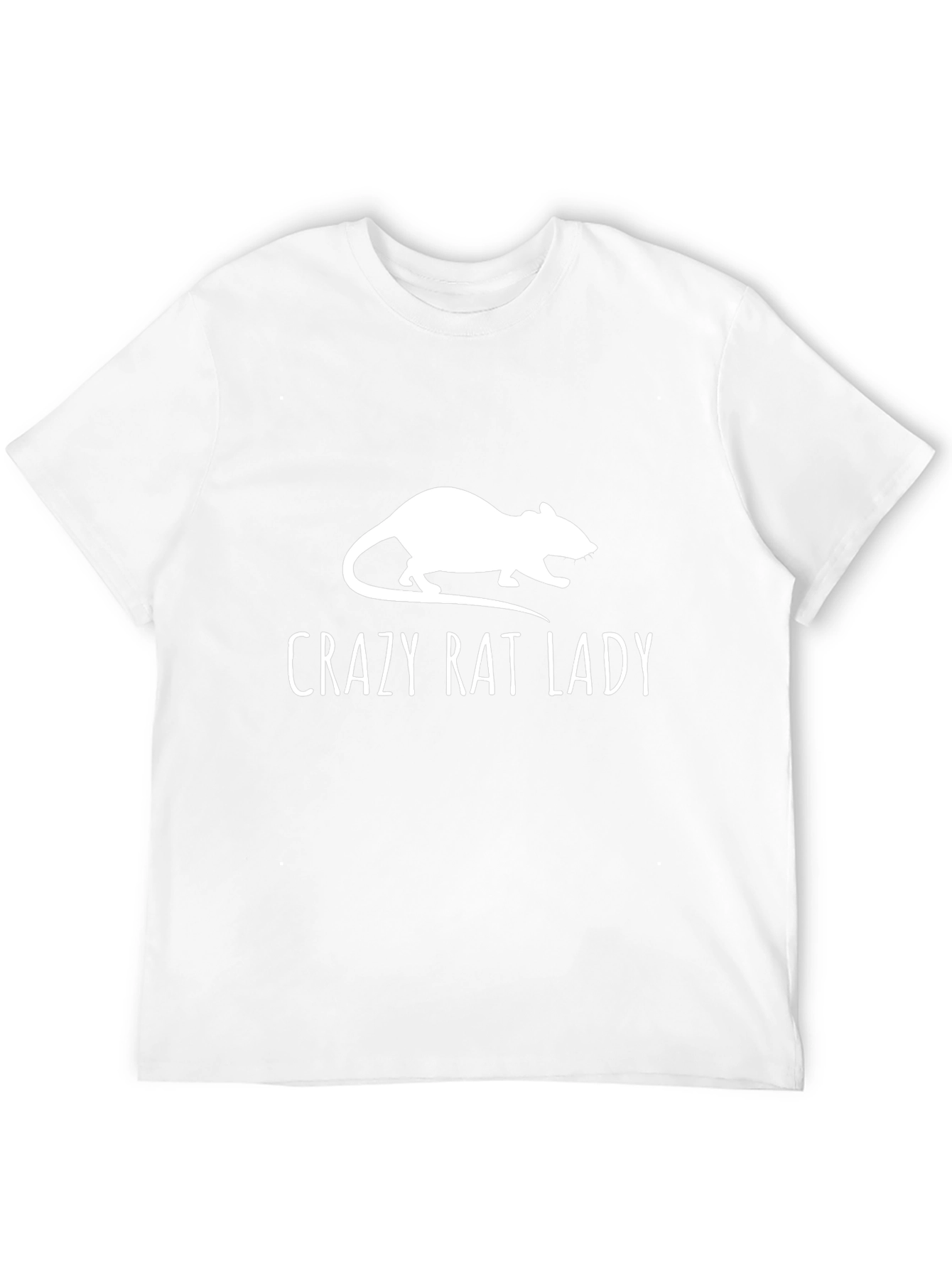 Crazy Rat Lady T-Shirt - Funny Pet Owner Tee
