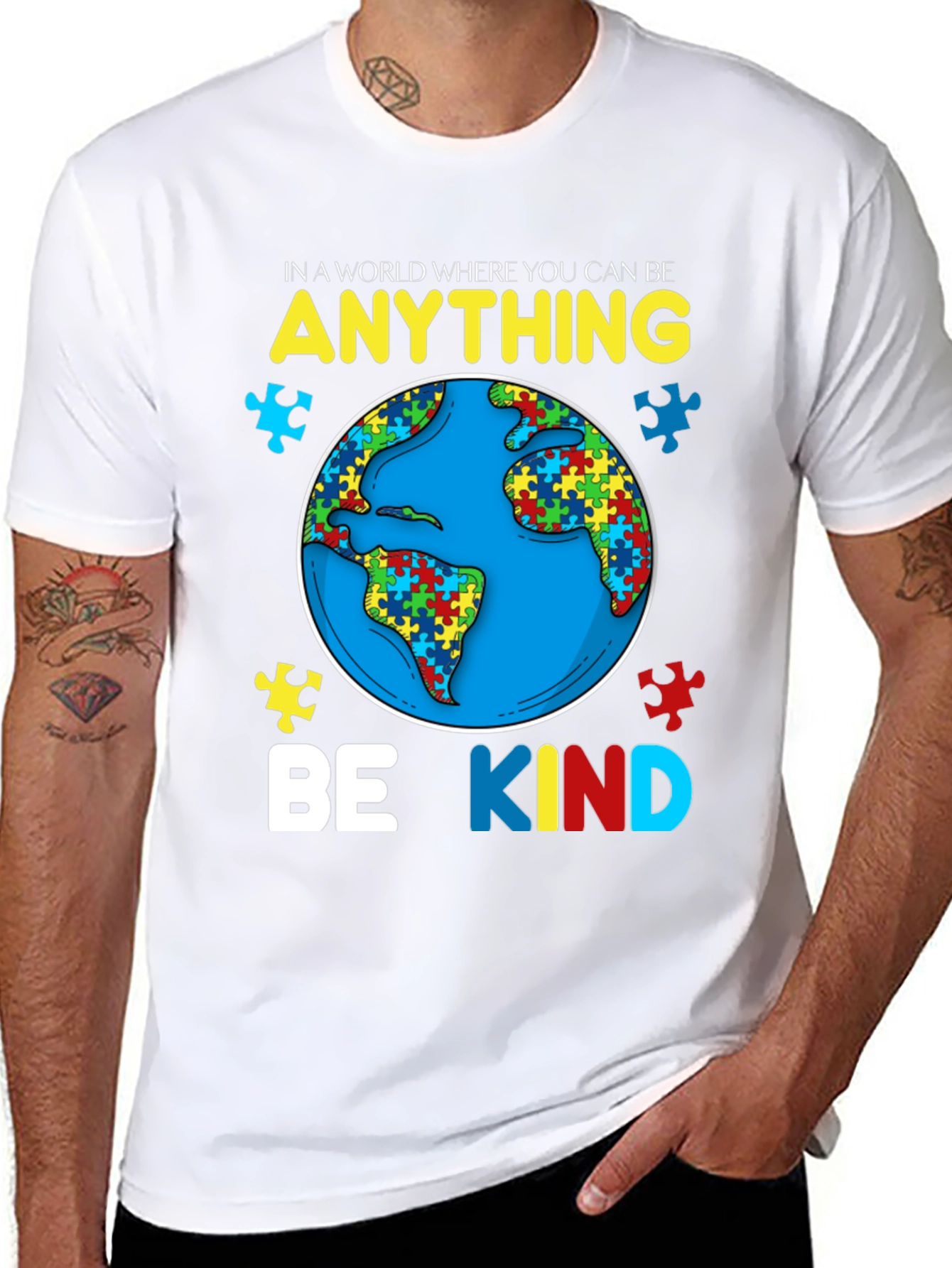 Be Kind Autism Awareness T-Shirt