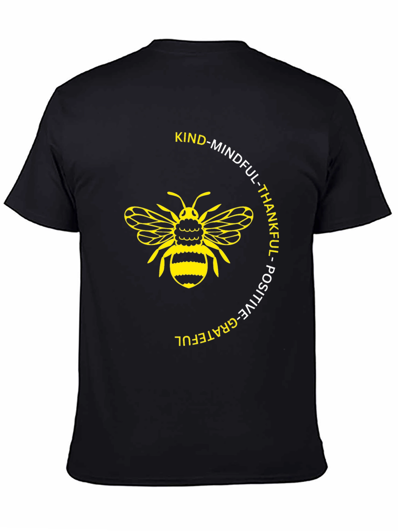 Kind Mindful Bee Graphic T-Shirt