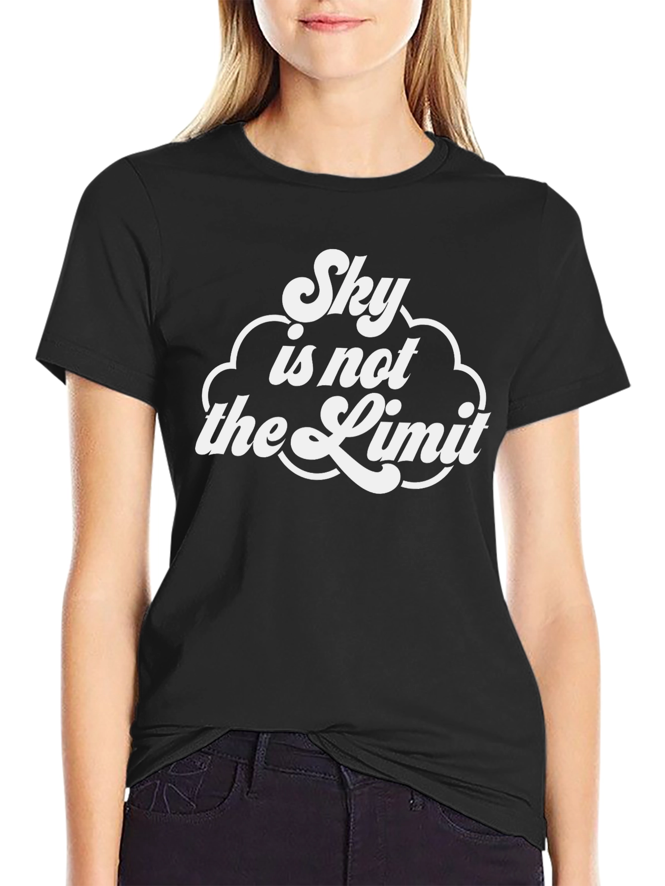 Sky is Not the Limit Graphic T-Shirt