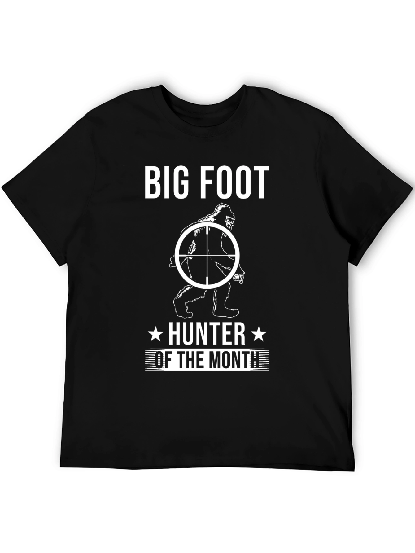 Bigfoot Hunter of the Month Graphic T-Shirt