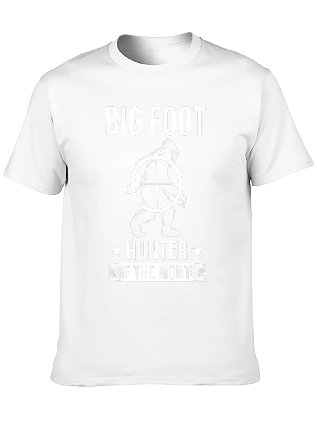 Bigfoot Hunter of the Month Graphic T-Shirt