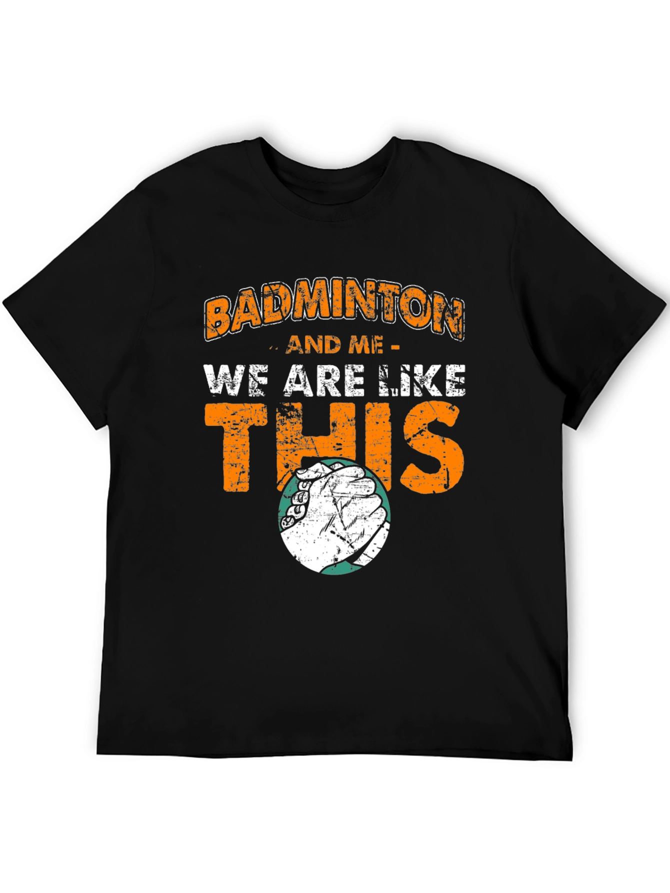 Badminton T-Shirt: Badminton & Me Graphic Tee
