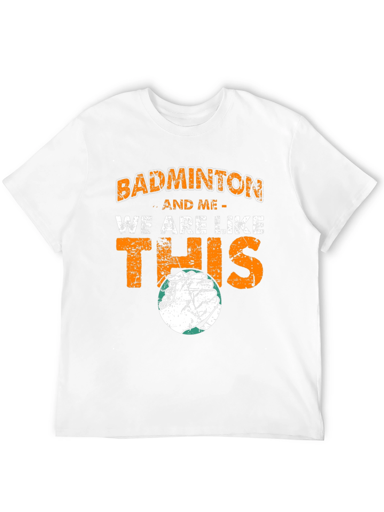 Badminton T-Shirt: Badminton & Me Graphic Tee