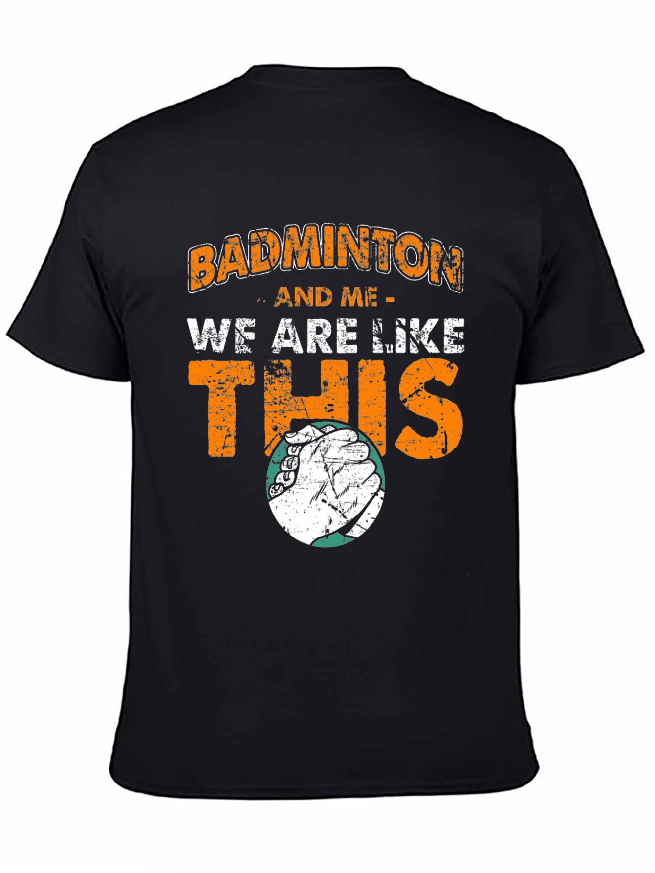 Badminton T-Shirt: Badminton & Me Graphic Tee