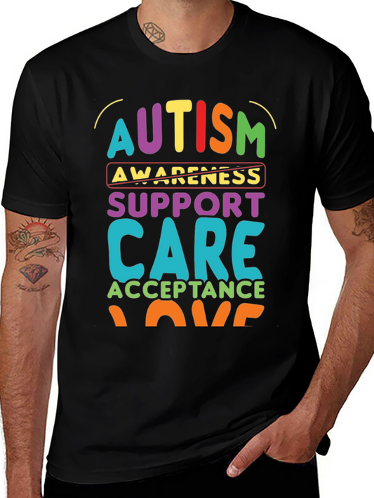 Autism Awareness Support Graphic Tee