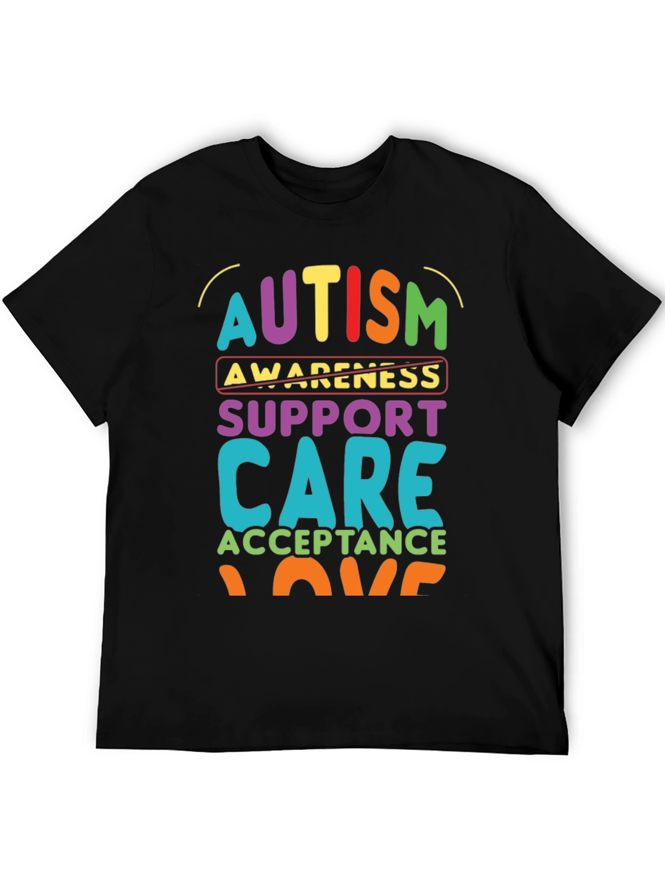 Autism Awareness Support Graphic Tee