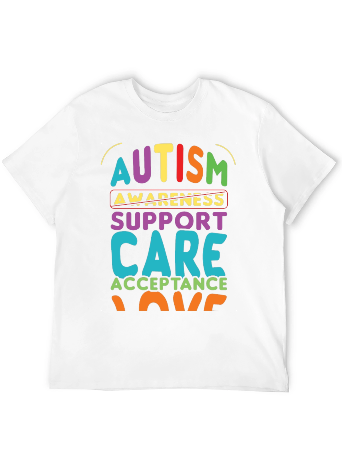 Autism Awareness Support Graphic Tee