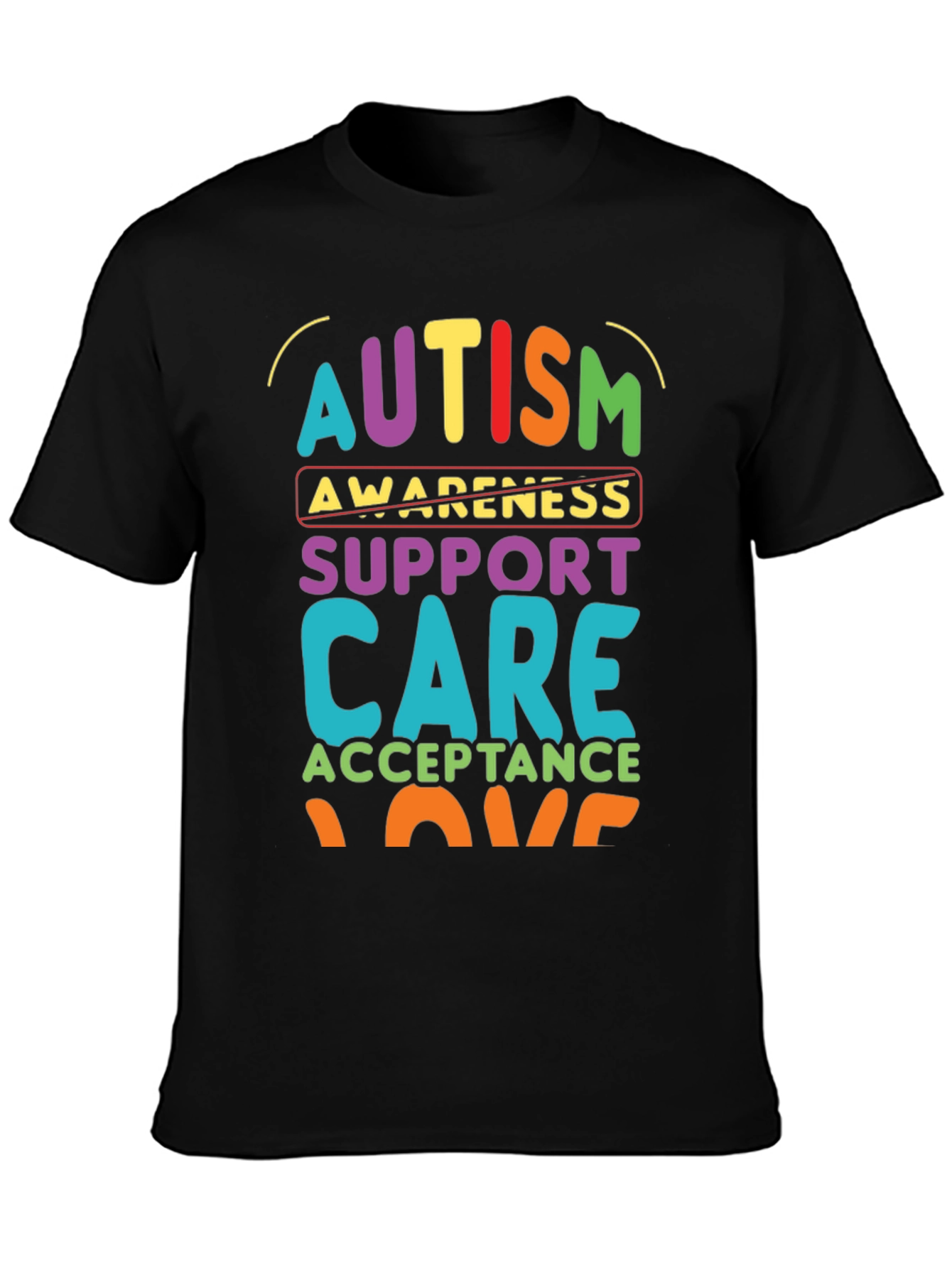 Autism Awareness Support Graphic Tee
