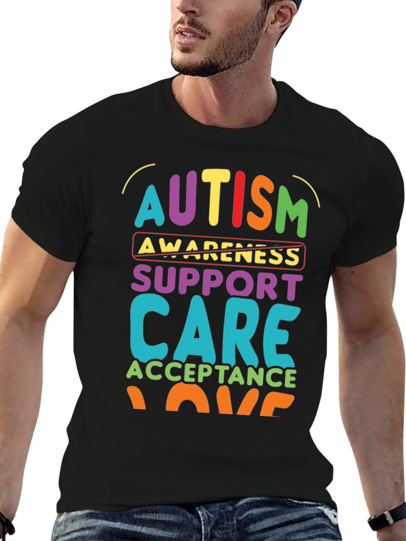 Autism Awareness Support Graphic Tee