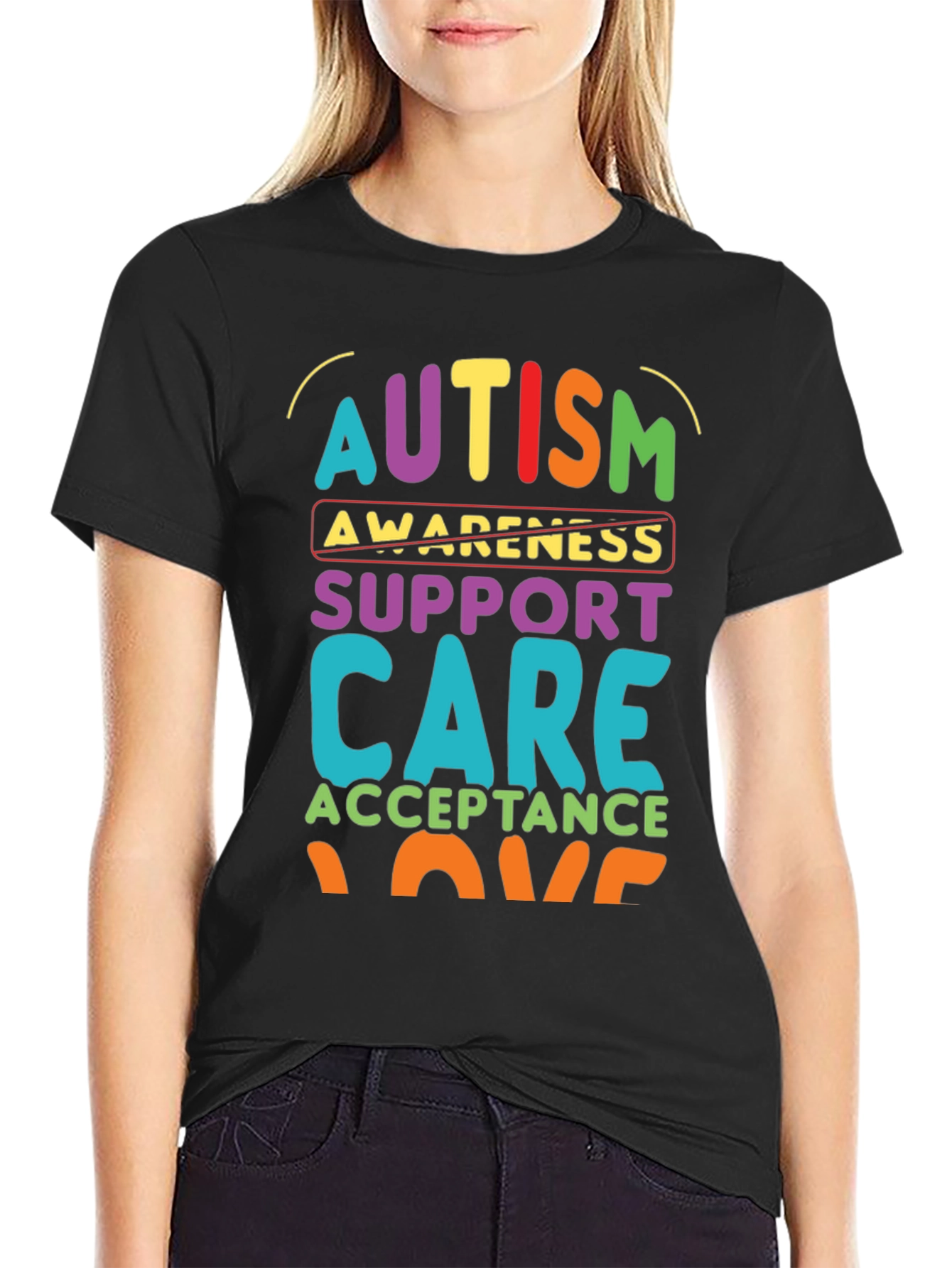 Autism Awareness Support Graphic Tee
