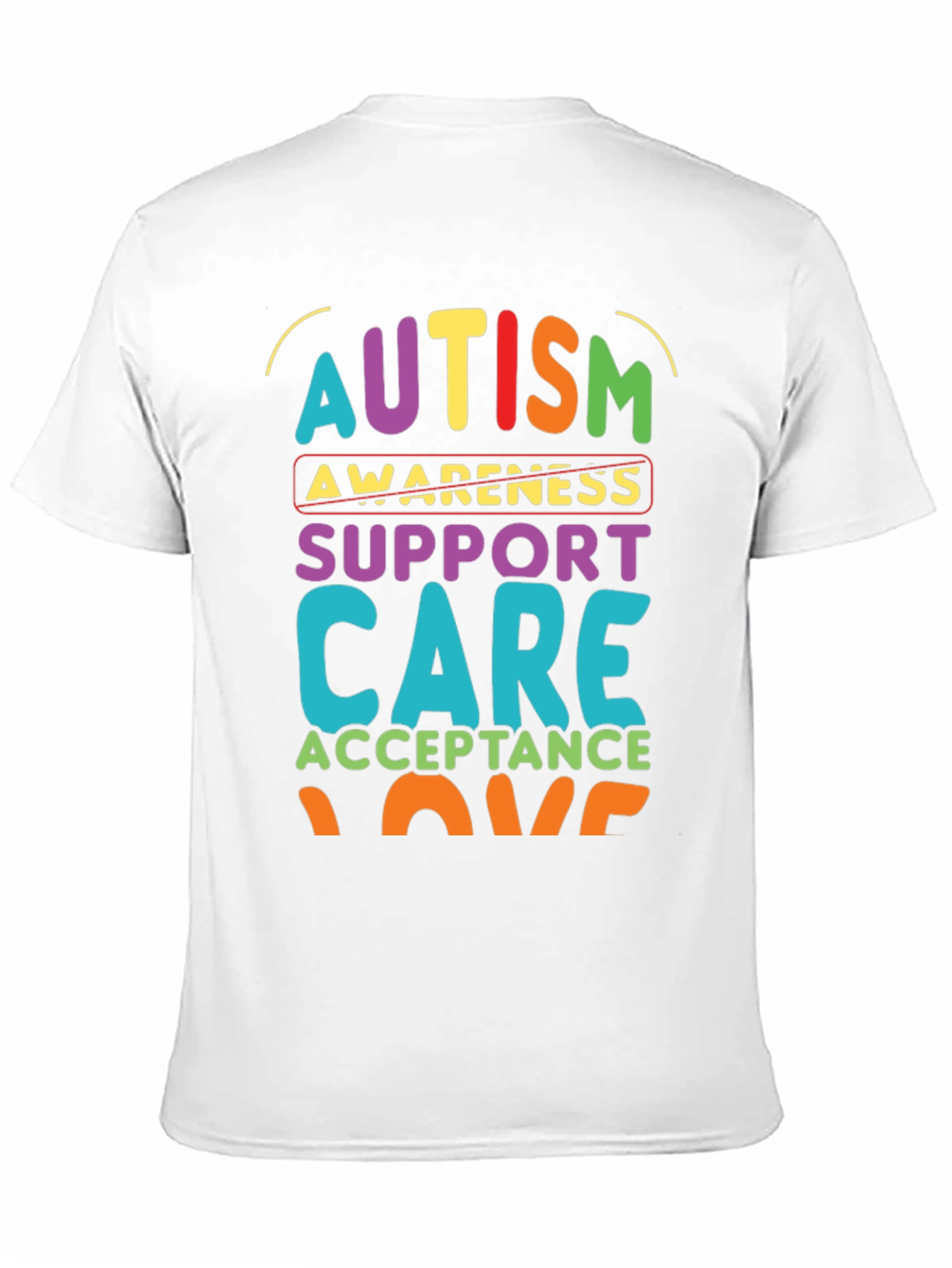Autism Awareness Support Graphic Tee