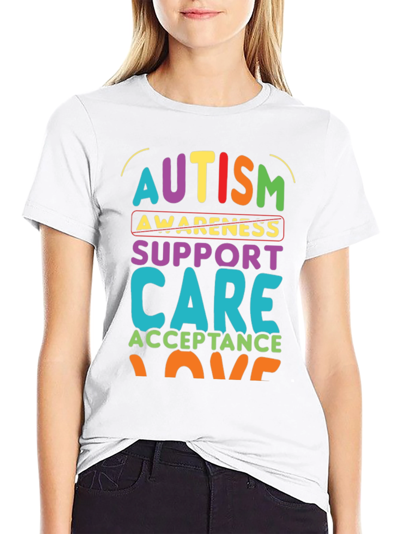 Autism Awareness Support Graphic Tee