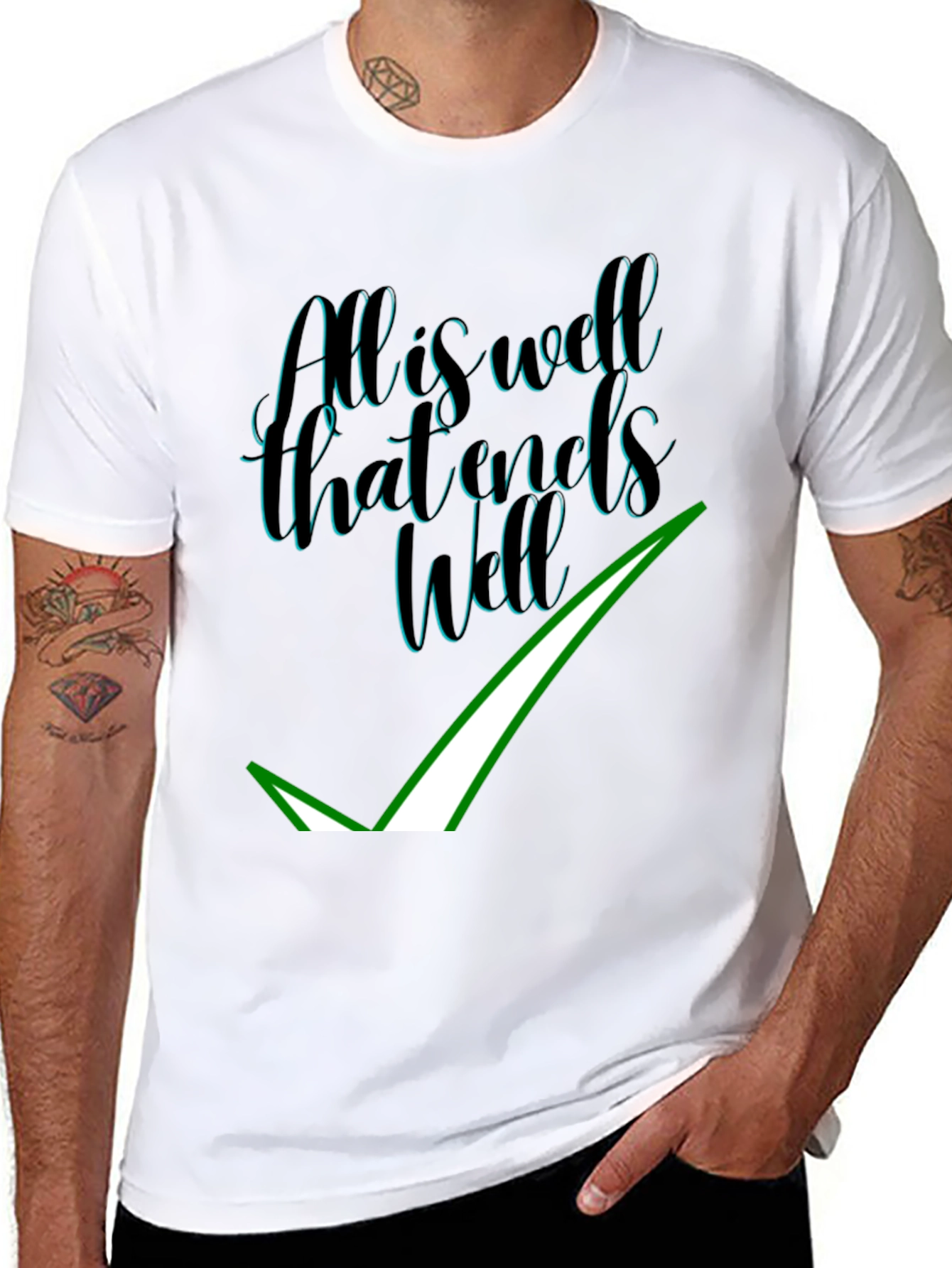 All is Well Graphic Tee