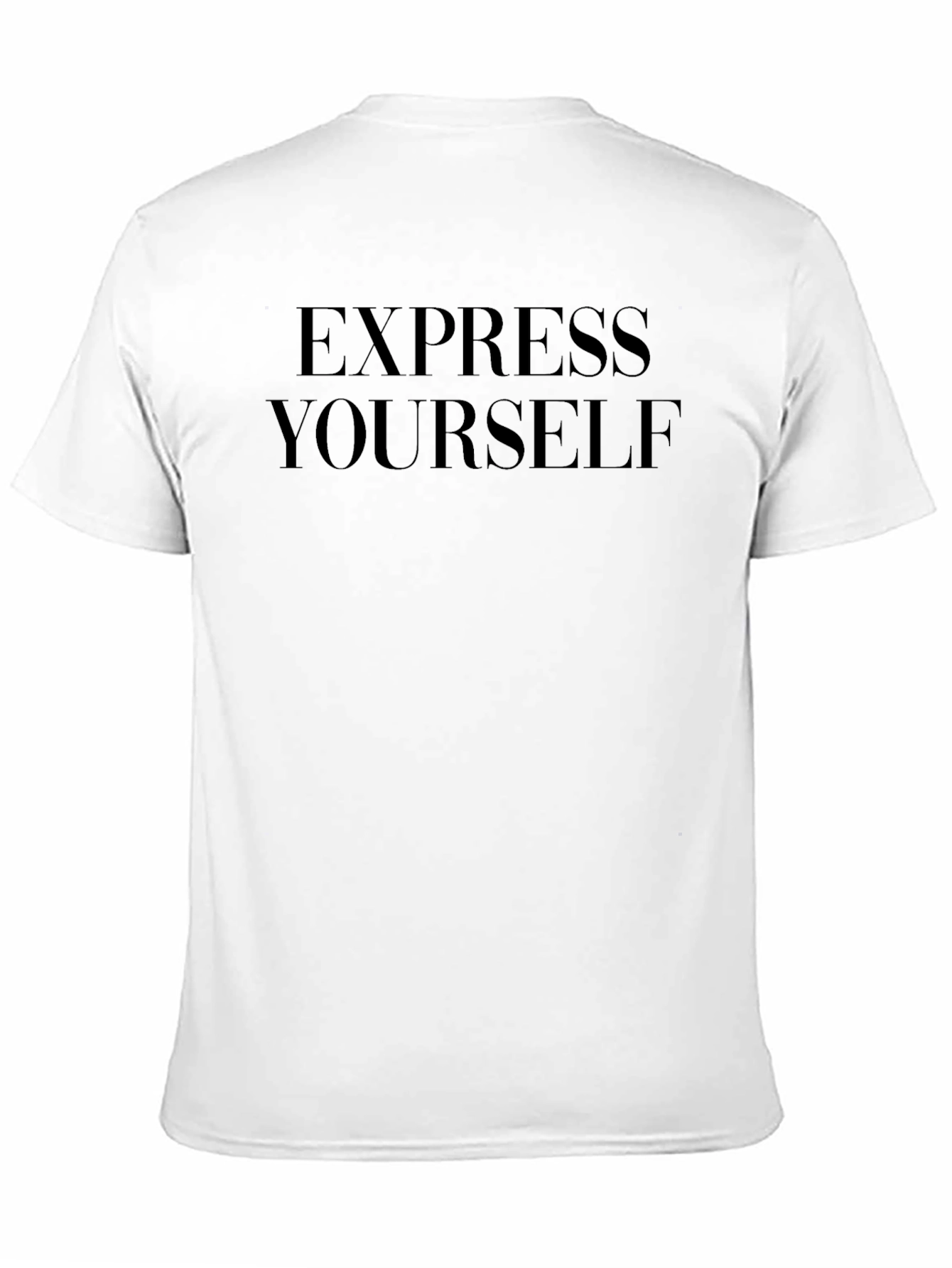 Express Yourself Black Graphic Tee