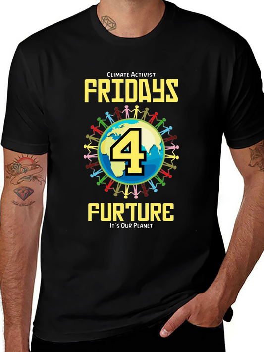 Climate Activist Fridays 4 Future Graphic Tee