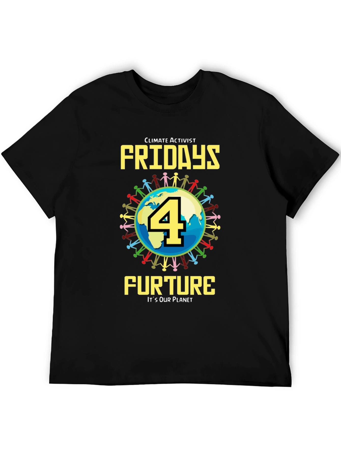 Climate Activist Fridays 4 Future Graphic Tee