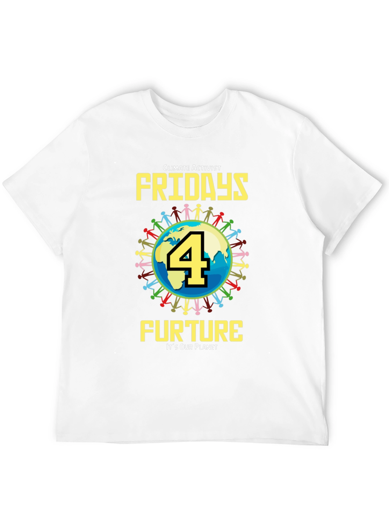 Climate Activist Fridays 4 Future Graphic Tee