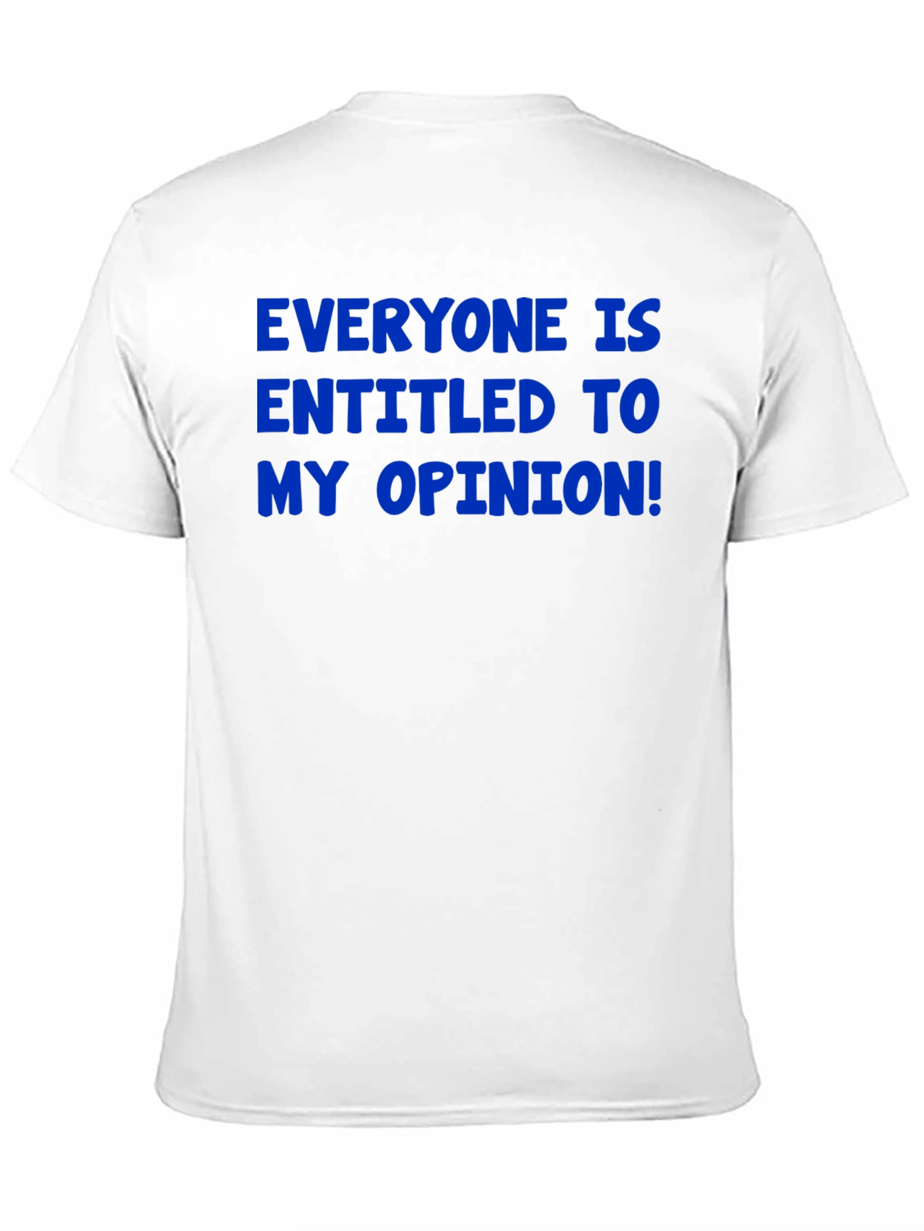Funny Opinion Graphic T-Shirt