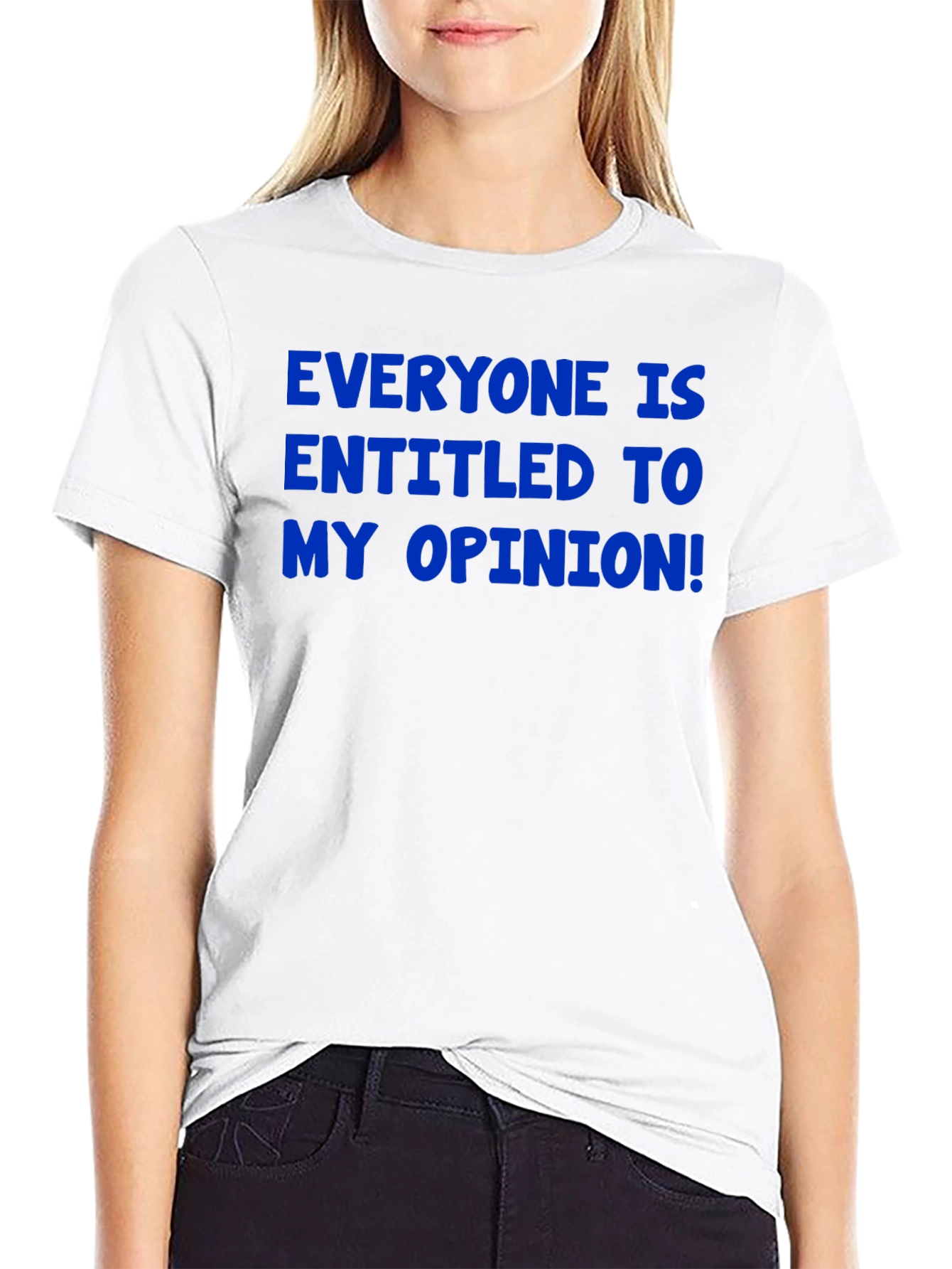 Funny Opinion Graphic T-Shirt