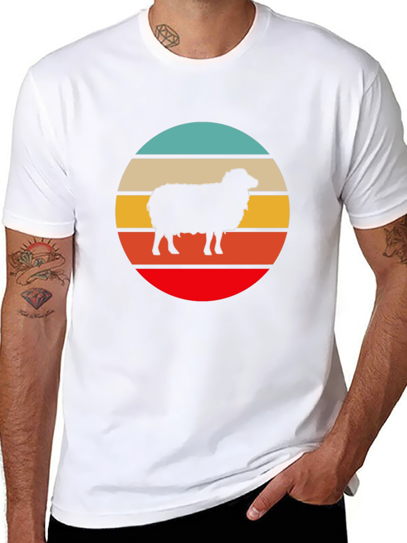 Retro Sheep T-Shirt