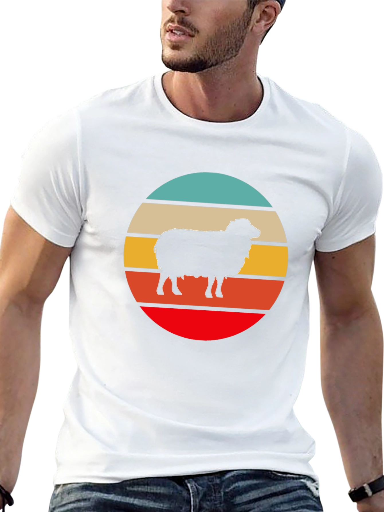 Retro Sheep T-Shirt