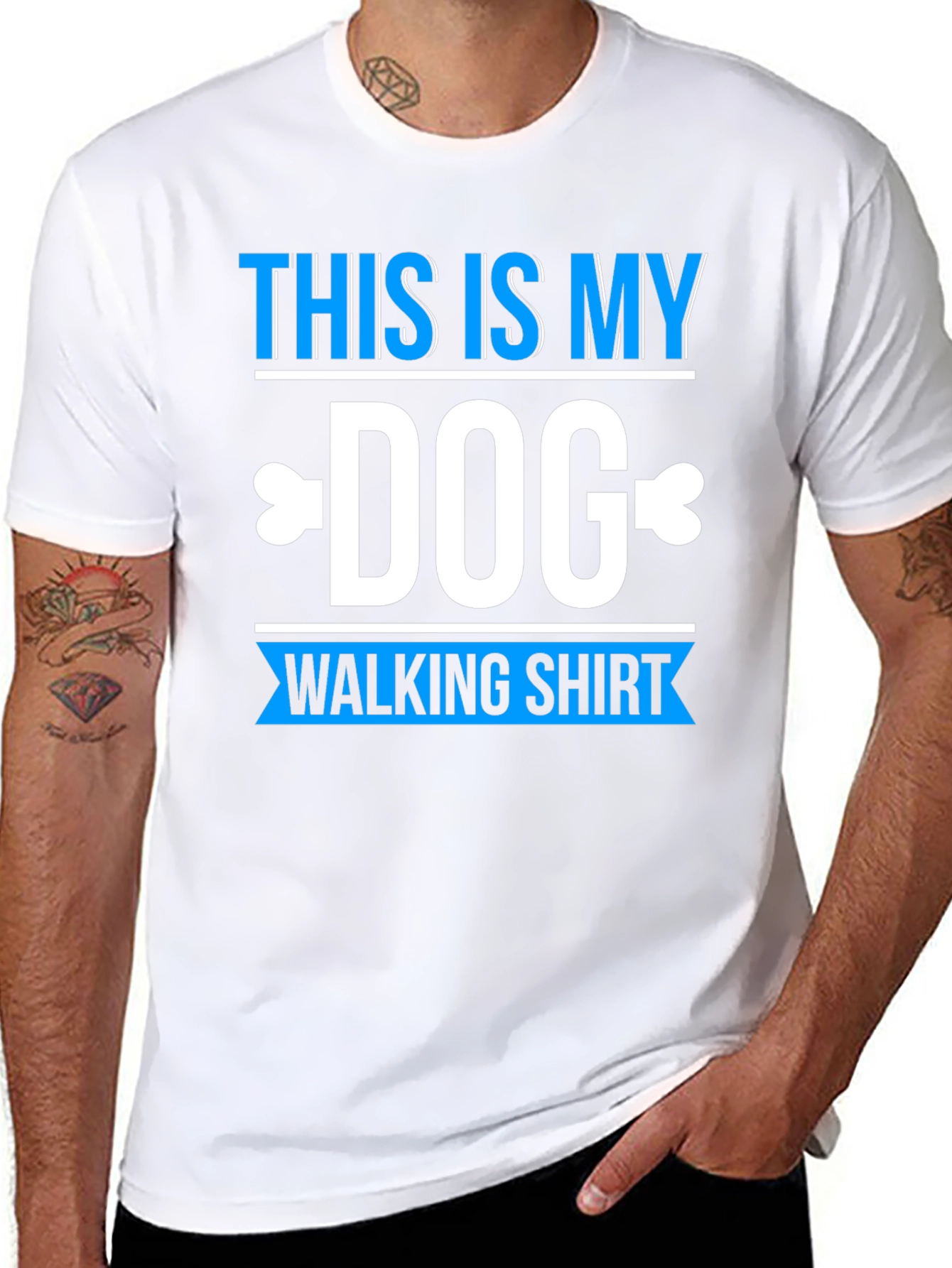 Dog Walking Shirt - Funny Pet Lover Tee