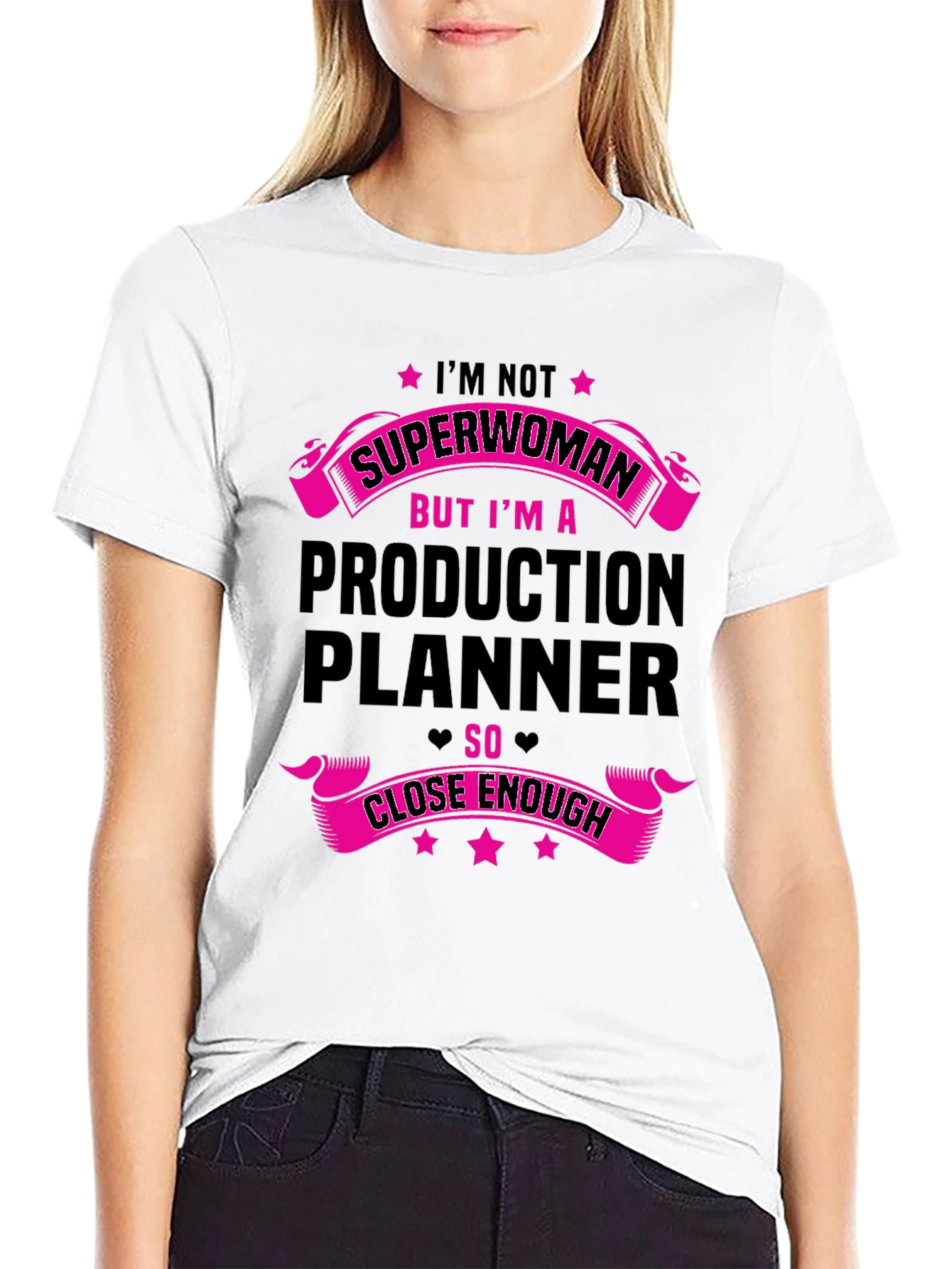 Production Planner Superwoman Funny T-Shirt
