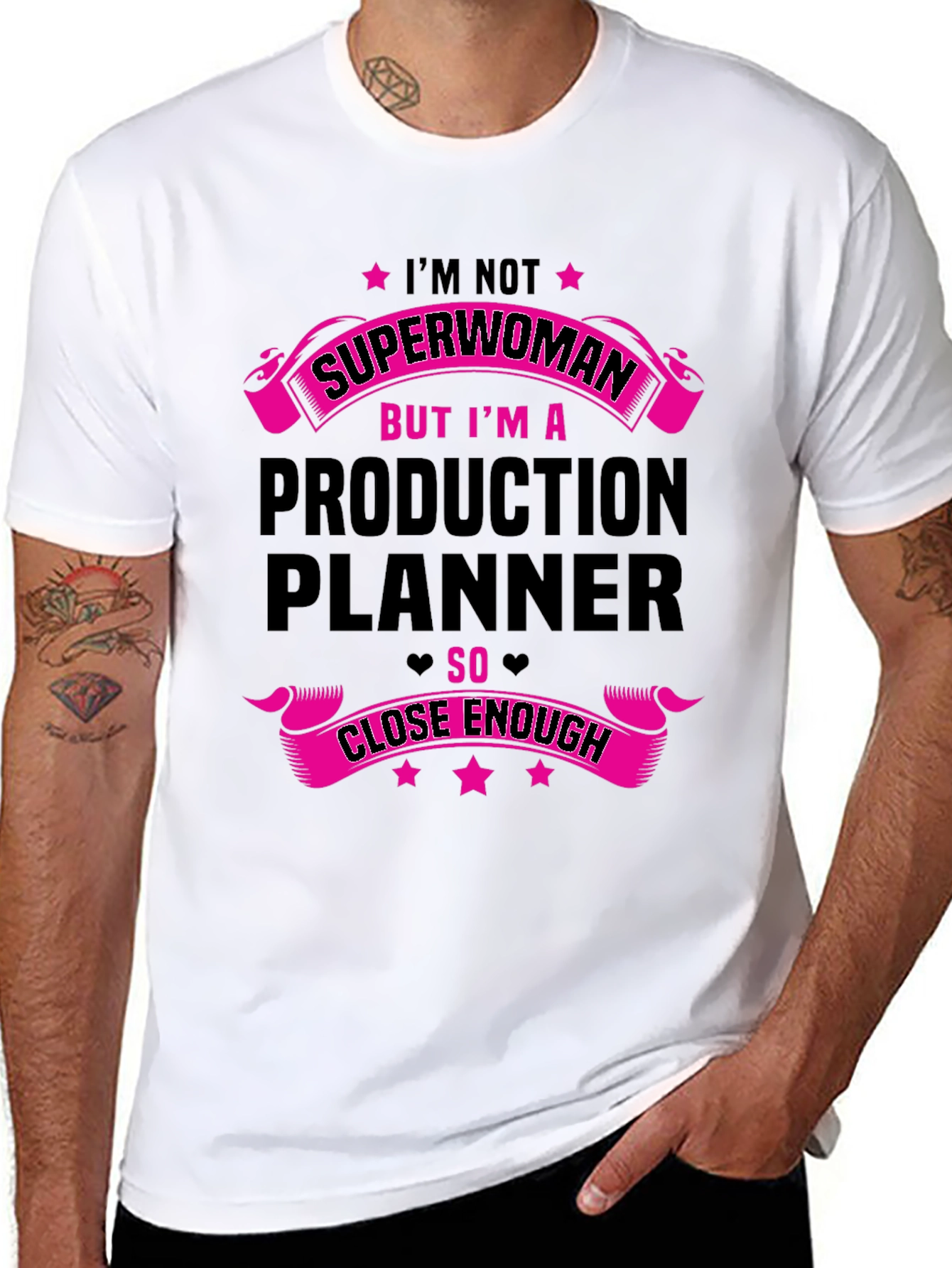 Production Planner Superwoman Funny T-Shirt
