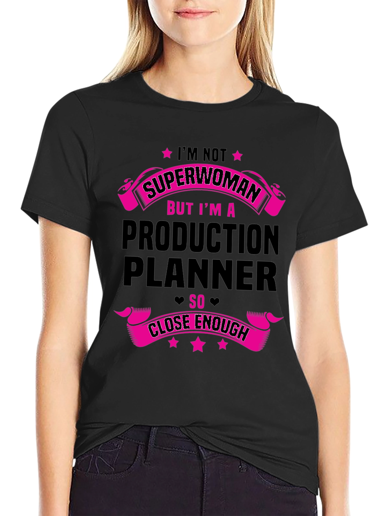 Production Planner Superwoman Funny T-Shirt