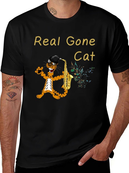 Cool Cat Saxophone T-Shirt