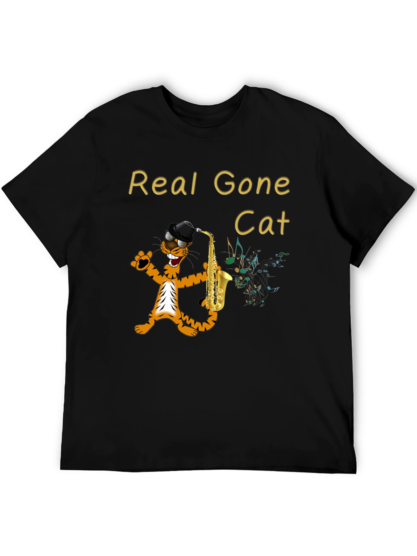 Cool Cat Saxophone T-Shirt