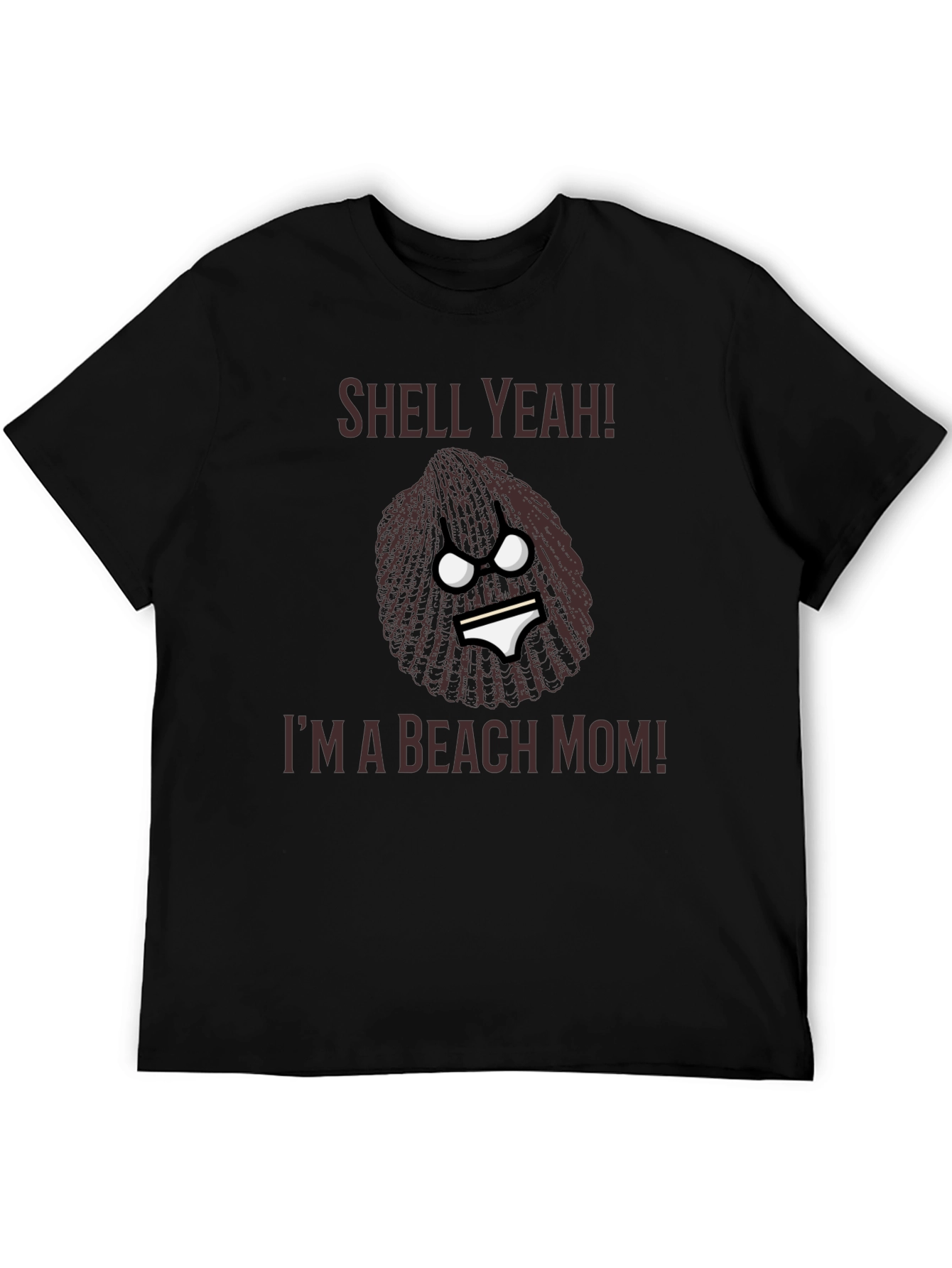 Shell Yeah! Beach Mom Graphic T-Shirt