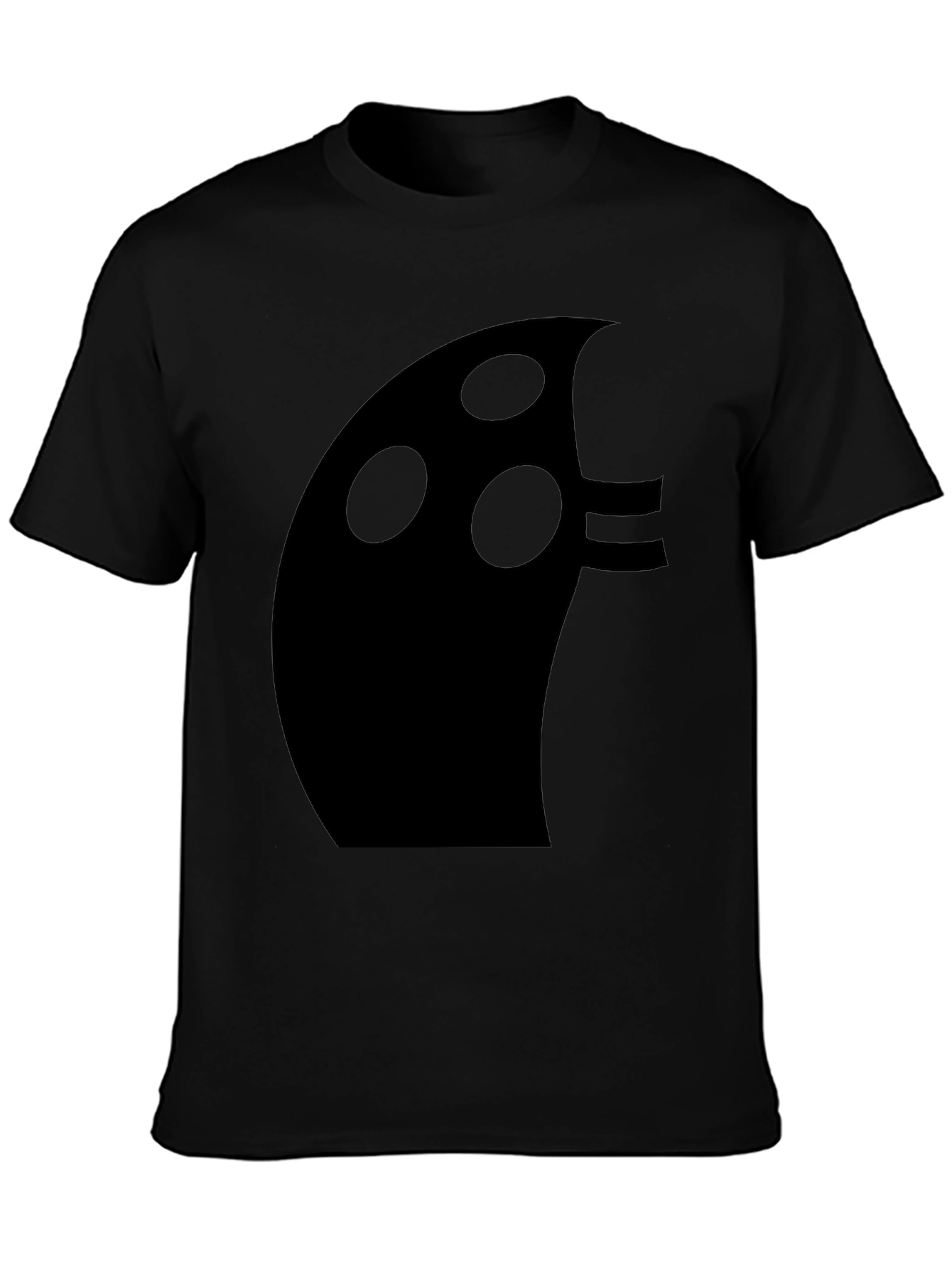 Abstract Graphic Black T-Shirt - Modern Style