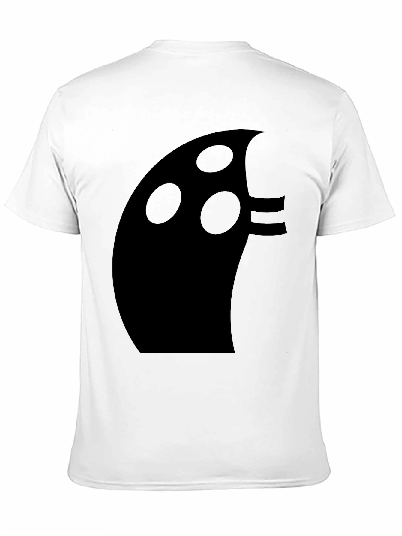 Abstract Graphic Black T-Shirt - Modern Style