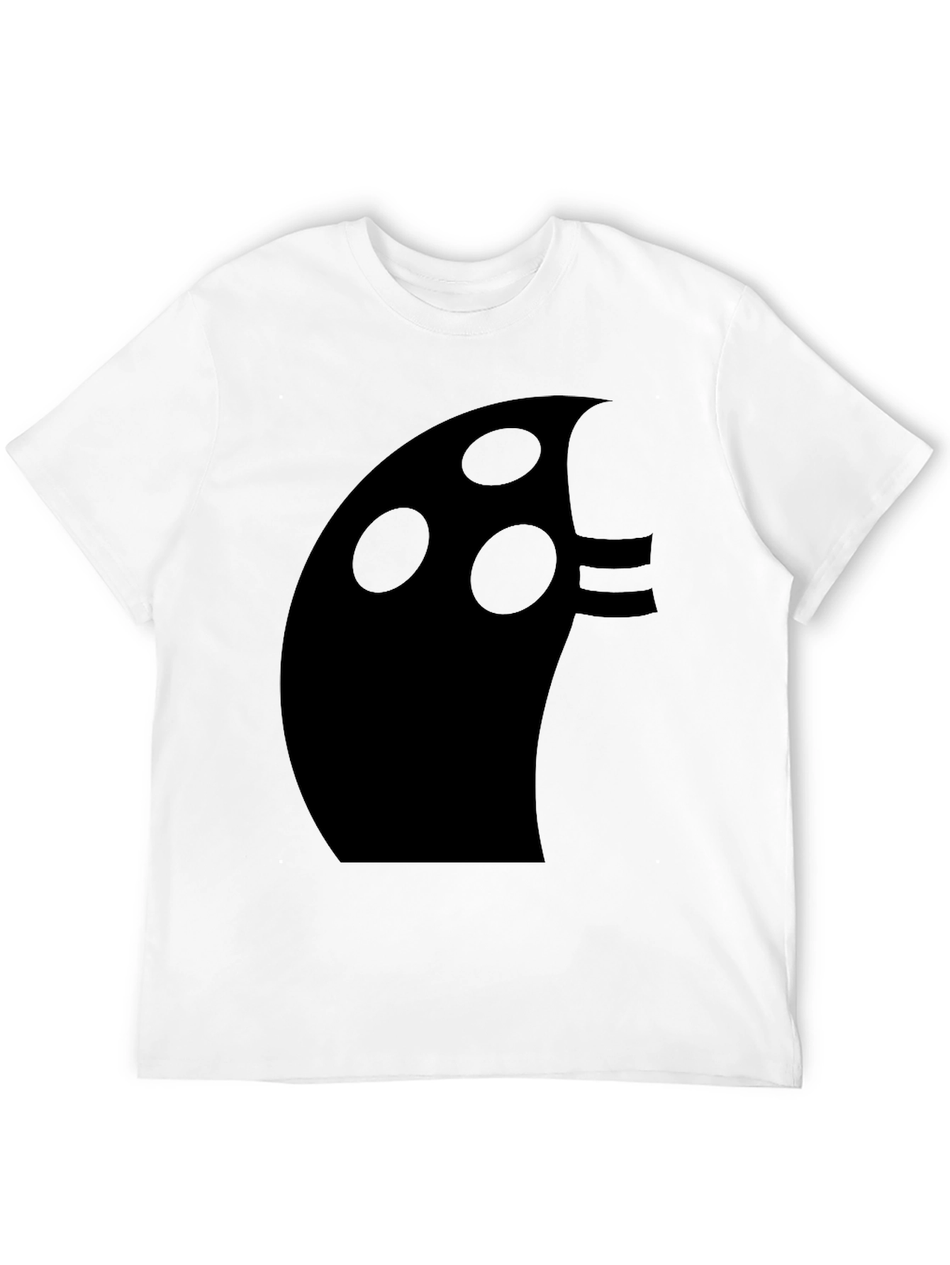 Abstract Graphic Black T-Shirt - Modern Style