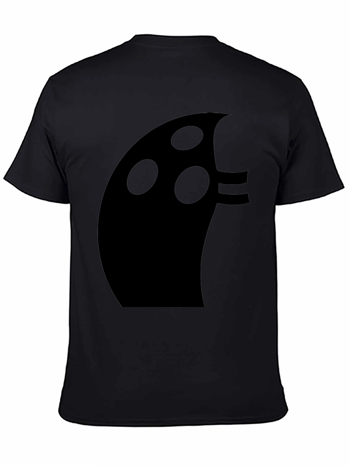 Abstract Graphic Black T-Shirt - Modern Style