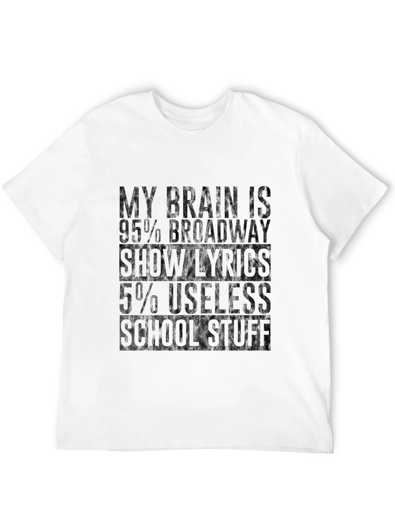 Broadway Lyrics Funny T-Shirt