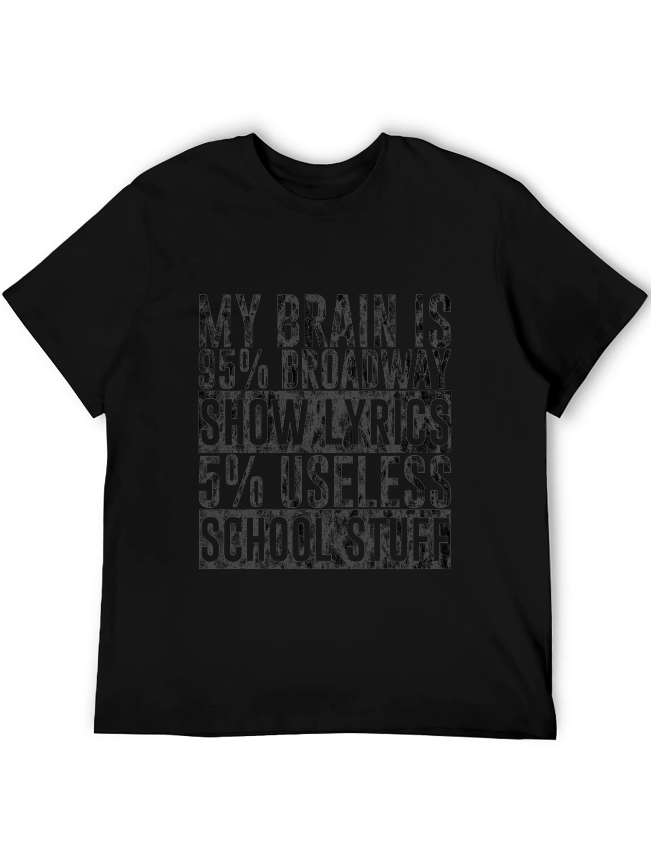 Broadway Lyrics Funny T-Shirt