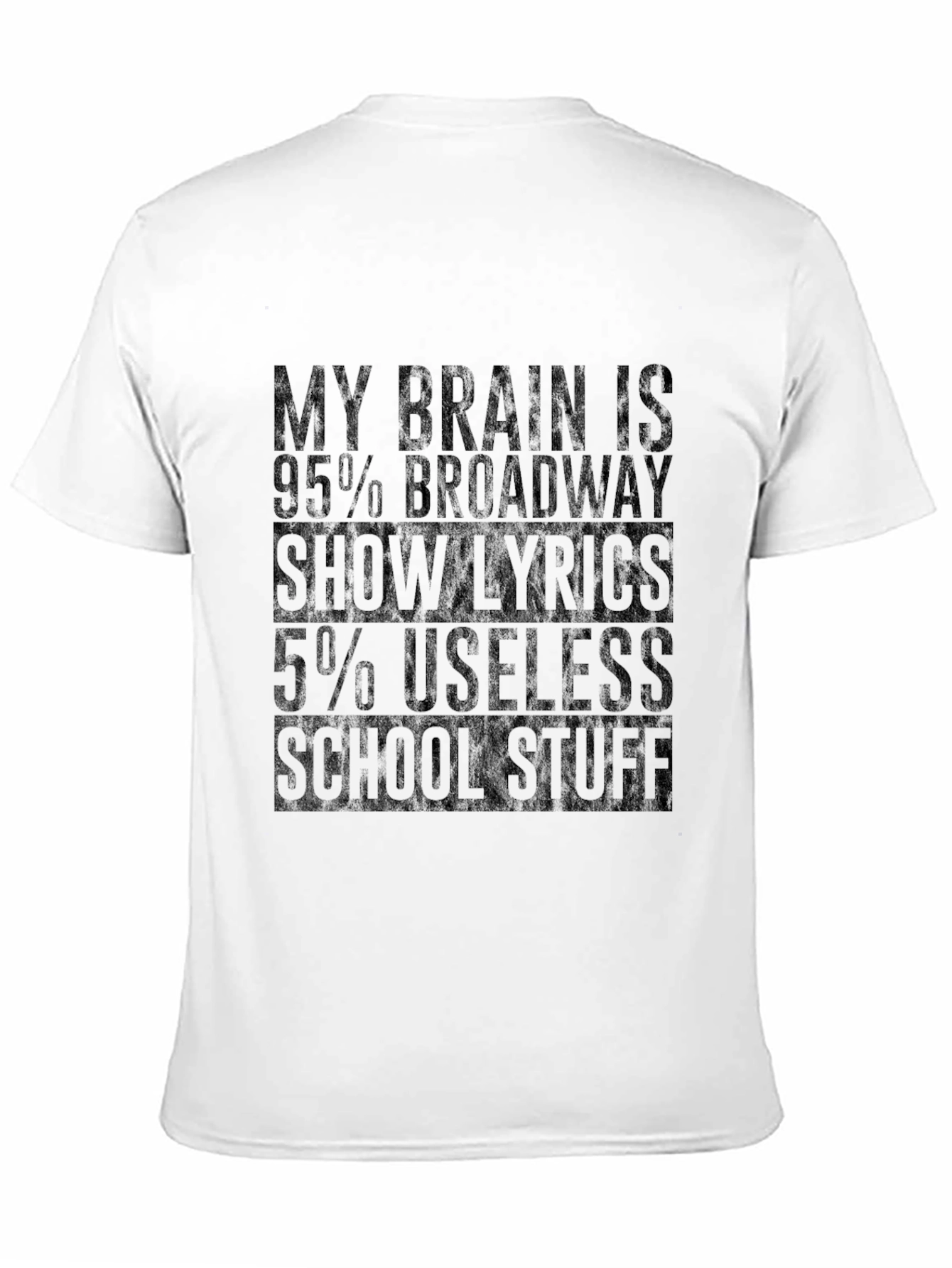 Broadway Lyrics Funny T-Shirt