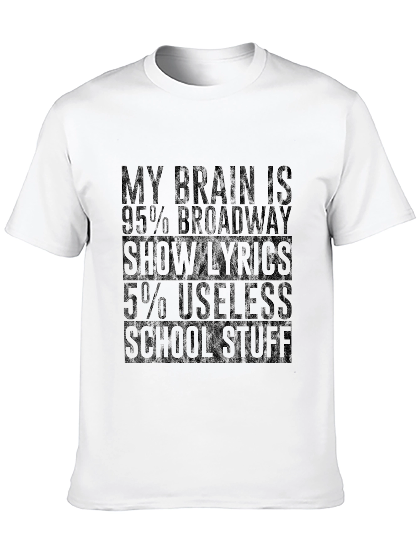 Broadway Lyrics Funny T-Shirt