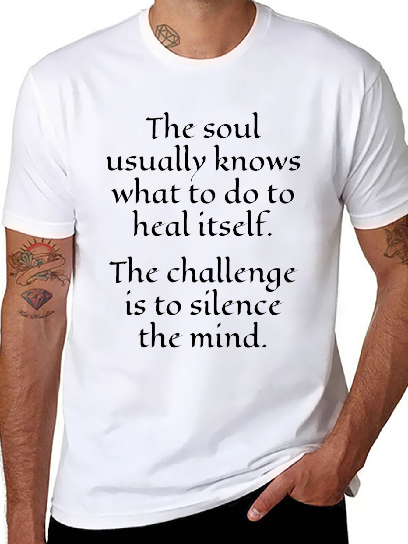 Soul Healing T-Shirt - Silence The Mind
