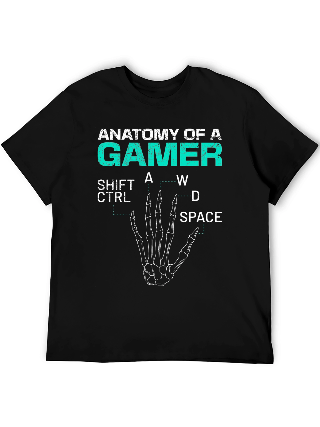 Anatomy of a Gamer T-Shirt